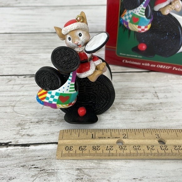 OREO CHRISTMAS ORNAMENT “Christmas with an OREO twist” 2000 vintage - Picture 4 of 8